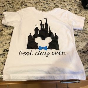 Custom Disney castle  T-shirt